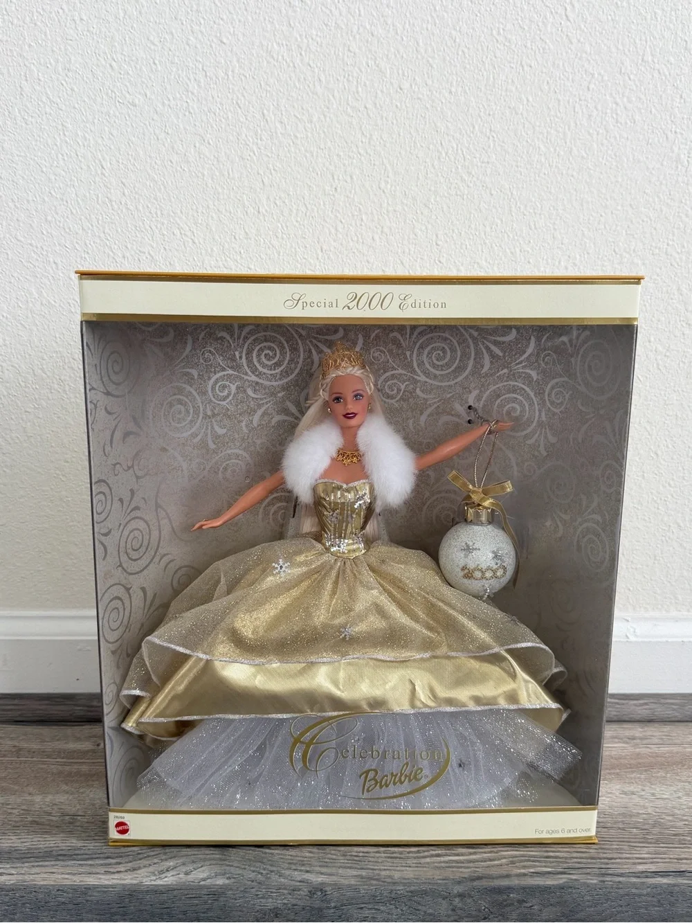 Special 2000 Edition Celebration Barbie in Gold Gown Collection new in box